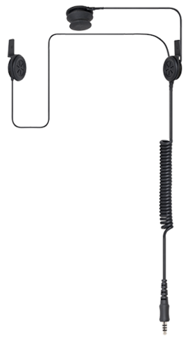 POA100-Ex ATEX kemik mikrofon kulaklık, binaural (iki hoparlör)