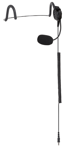 POA65-Ex ATEX dudak mikrofonlu boyun arkası kulaklık, mono